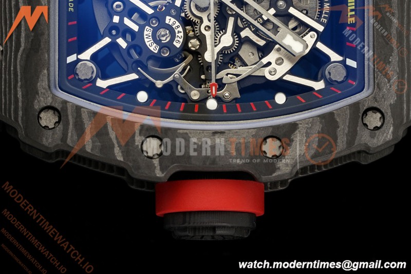 Richard Mille - RM35-02 Rafael Nadal Blk/Blk/Red NTPT Skeleton Dial APSF RMAL1