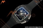 Richard Mille - RM061 Yohan Blake Black Ceramic Blk/Gry/Blk Skeleton RF Free Sprung Titanium RMUL2 | 리차드 밀 - RM061 요한 블레이크 블랙 세라믹 블랙/그레이/블랙 스켈레톤 RF 프리 스프링 티타늄 RMUL2