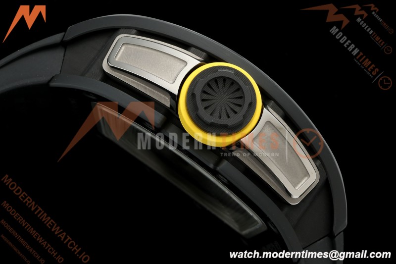 Richard Mille - RM061 Yohan Blake Black Ceramic Blk/Grn/Yelw Skeleton RF Free Sprung Titanium RMUL2