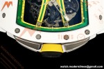 Richard Mille - RM061 Asian Limited Edition White Ceramic Wht/Grn/Yelw Skeleton RF Free Sprung Titanium RMUL2 | 리차드 밀 - RM061 아시아 한정판 화이트 세라믹 화이트/그린/옐로우 스켈레톤 RF 프리 스프링 티타늄 RMUL2