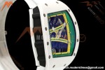 Richard Mille - RM061 Asian Limited Edition White Ceramic Wht/Grn/Yelw Skeleton RF Free Sprung Titanium RMUL2 | 리차드 밀 - RM061 아시아 한정판 화이트 세라믹 화이트/그린/옐로우 스켈레톤 RF 프리 스프링 티타늄 RMUL2