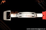 Richard Mille - RM35-02 Custom Made Black NTPT MOD Case FC/RU Red/Blk Skeleton VAF RMAL1 Free Sprung