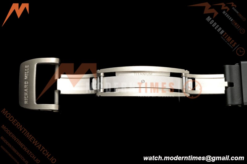 Richard Mille - RM35-02 Custom Made Black NTPT MOD Case FC/RU Blk/Blk Skeleton VAF RMAL1 Free Sprung | Richard Mille - RM35-02 맞춤 제작 블랙 NTPT MOD 케이스 FC/RU 블랙/블랙 스켈레톤 VAF RMAL1 프리 스프링