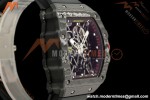 Richard Mille - RM35-02 Custom Made Black NTPT MOD Case FC/RU Blk/Blk Skeleton VAF RMAL1 Free Sprung | Richard Mille - RM35-02 맞춤 제작 블랙 NTPT MOD 케이스 FC/RU 블랙/블랙 스켈레톤 VAF RMAL1 프리 스프링