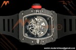 Richard Mille - RM35-02 Custom Made Black NTPT MOD Case FC/RU Blk/Blk Skeleton VAF RMAL1 Free Sprung | Richard Mille - RM35-02 맞춤 제작 블랙 NTPT MOD 케이스 FC/RU 블랙/블랙 스켈레톤 VAF RMAL1 프리 스프링