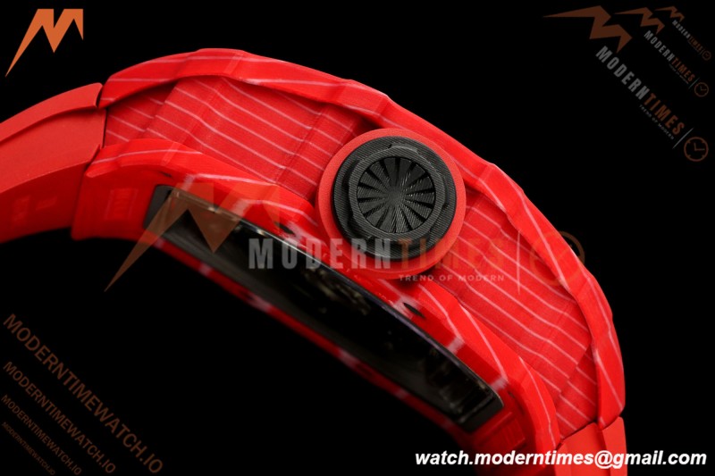 Richard Mille - RM35-02 Rafael Nadal Red/Red NTPT Skeleton Dial APSF RMAL1