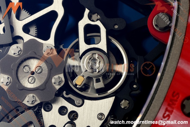 Richard Mille - RM35-02 Rafael Nadal Red/Red NTPT Skeleton Dial APSF RMAL1