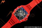 Richard Mille - RM35-02 Rafael Nadal Red/Red NTPT Skeleton Dial APSF V2 RMAL1 Free Sprung