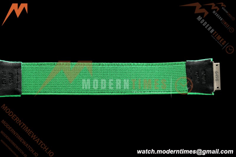 Richard Mille - RM67-02 Wayde van Niekerk South Africa Edition Green NTPT Blk/Red/Blu Skeleton AVF CRMA7 | Richard Mille - RM67-02 Wayde van Niekerk 남아프리카 에디션 그린 NTPT Blk/Red/Blu 스켈레톤 AVF CRMA7
