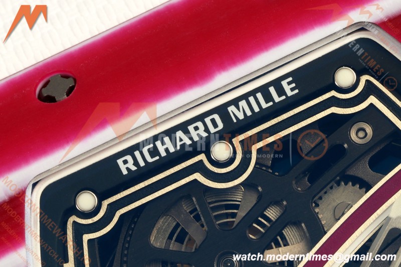 Richard Mille - RM67-02 Mutaz Essa Barshim Qatar Edition Red NTPT Blk/Red Skeleton AVF CRMA7 | 리차드 밀 - RM67-02 무타즈 에사 바르심 카타르 에디션 레드 NTPT 블랙/레드 스켈레톤 AVF CRMA7