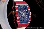 Richard Mille - RM67-02 Mutaz Essa Barshim Qatar Edition Red NTPT Blk/Red Skeleton AVF CRMA7 | 리차드 밀 - RM67-02 무타즈 에사 바르심 카타르 에디션 레드 NTPT 블랙/레드 스켈레톤 AVF CRMA7