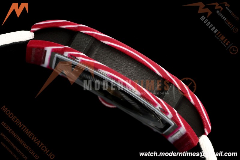 Richard Mille - RM67-02 Mutaz Essa Barshim Qatar Edition Red NTPT Blk/Red Skeleton AVF CRMA7 | 리차드 밀 - RM67-02 무타즈 에사 바르심 카타르 에디션 레드 NTPT 블랙/레드 스켈레톤 AVF CRMA7