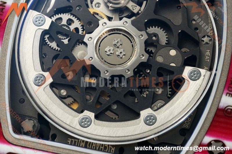 Richard Mille - RM67-02 Mutaz Essa Barshim Qatar Edition Red NTPT Blk/Red Skeleton AVF CRMA7 | 리차드 밀 - RM67-02 무타즈 에사 바르심 카타르 에디션 레드 NTPT 블랙/레드 스켈레톤 AVF CRMA7