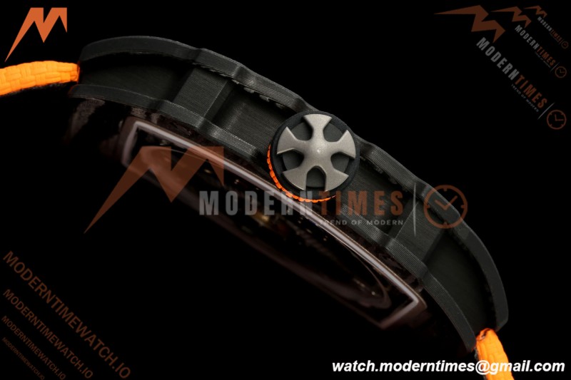 Richard Mille - RM67-02 Lando Norris McLaren Edition Black NTPT Blk/Orn Skeleton AVF CRMA7