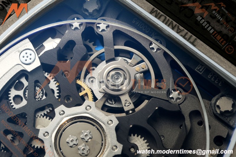 Richard Mille - RM67-02 Sebastien Ogier France Edition Black NTPT Blk/Wht Skeleton AVF CRMA7