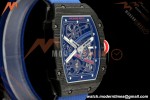 Richard Mille - RM67-02 Sebastien Ogier France Edition Black NTPT Blk/Wht Skeleton AVF CRMA7