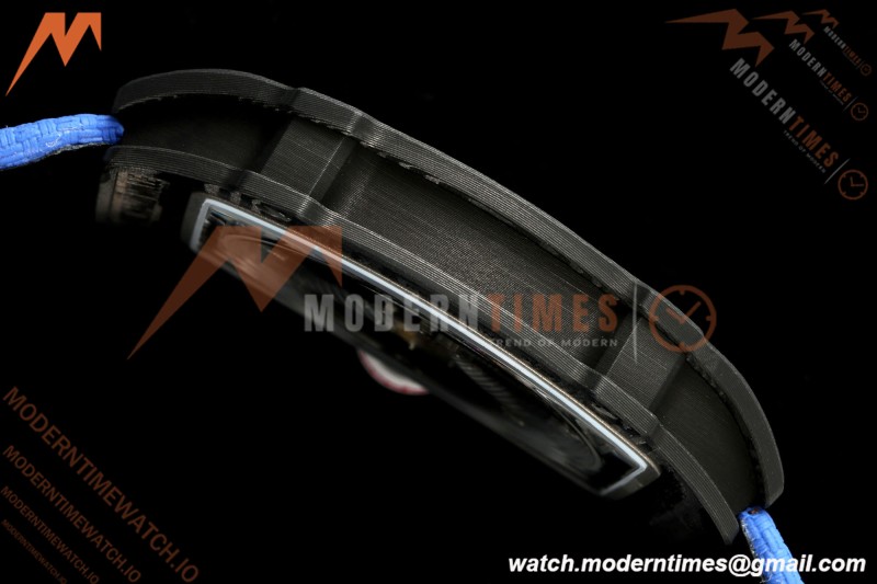Richard Mille - RM67-02 Sebastien Ogier France Edition Black NTPT Blk/Wht Skeleton AVF CRMA7
