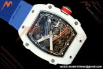 Richard Mille - RM67-02 Alexis Pinturault France Edition White NTPT Blk/Wht Skeleton AVF CRMA7