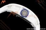 Richard Mille - RM055 Bubba Watson White CER/RU Blk/Wht Rehaut Skeleton Brushed Ribs RF RMUL2