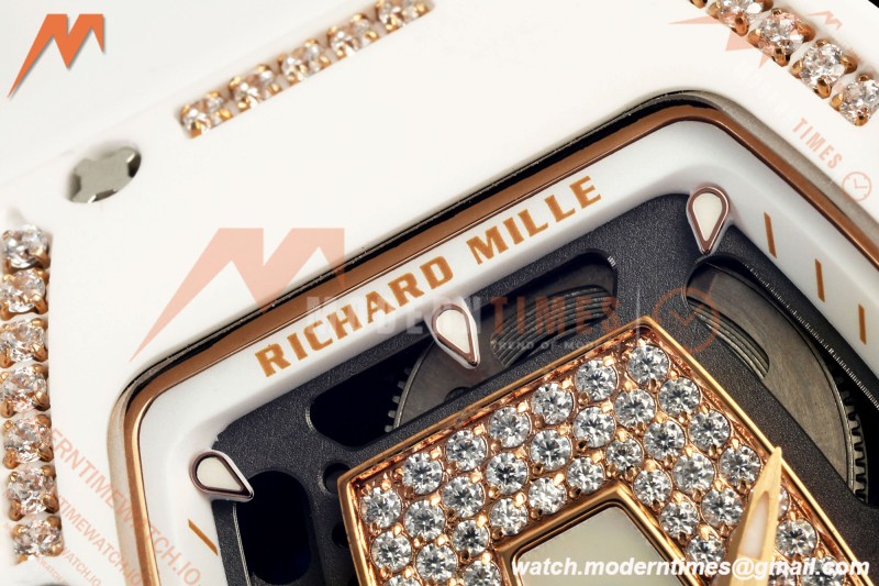 Richard Mille - RM07-01 White Ceramic CER/DIA/RU White Onyx ZF Asian CRMA2