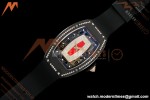 Richard Mille - RM07-01 Black Ceramic CER/DIA/RU Red Onyx ZF Asian CRMA2