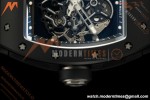 Richard Mille - RM055 Bubba Watson Asia Edition Black CER/RU Blk/Silv Rehaut Skeleton APSF RMUL2 | Richard Mille - RM055 버바 왓슨 아시아 에디션 블랙 CER/RU Blk/Silv Rehaut 스켈레톤 APSF RMUL2