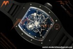 Richard Mille - RM055 Bubba Watson Asia Edition Black CER/RU Blk/Silv Rehaut Skeleton APSF RMUL2 | Richard Mille - RM055 버바 왓슨 아시아 에디션 블랙 CER/RU Blk/Silv Rehaut 스켈레톤 APSF RMUL2