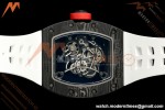 Richard Mille - RM055 Bubba Watson JPN Black NTPT/RU White Rehaut Skeleton AVF Vaucher RMUL2 Free Sprung
