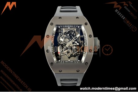 Richard Mille - RM055 Bubba Watson Boutique Grey CER/RU Black Rehaut Skeleton AVF Vaucher RMUL2 Free Sprung