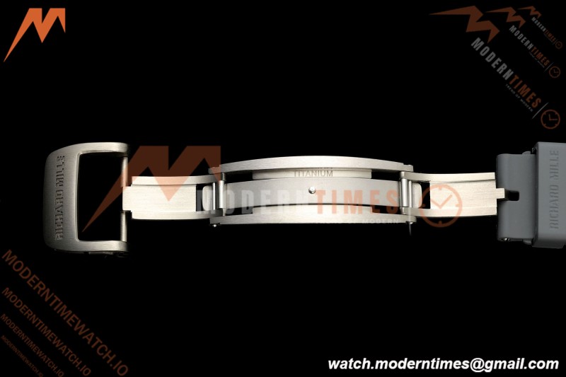 Richard Mille - RM055 Bubba Watson Boutique Grey CER/RU Black Rehaut Skeleton AVF Vaucher RMUL2 Free Sprung | Richard Mille - RM055 Bubba Watson 부티크 그레이 CER/RU 블랙 Rehaut 스켈레톤 AVF Vaucher RMUL2 프리 스프링