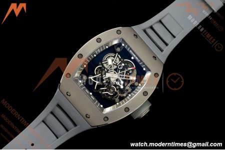 Richard Mille - RM055 Bubba Watson Boutique Grey CER/RU Black Rehaut Skeleton AVF Vaucher RMUL2 Free Sprung