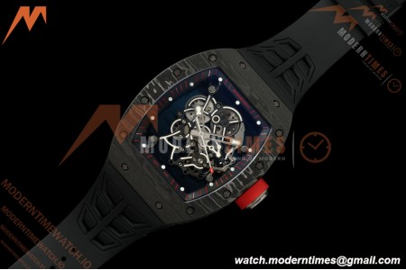 Richard Mille - RM055 Bubba Watson Dark Legend Black NTPT/RU Black Rehaut Skeleton AVF Vaucher RMUL2 Free Sprung