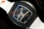 Richard Mille - RM061 Yohan Blake Black Ceramic Blk/Wht Rehaut Skeleton AVF Vaucher RMUL2 Free Sprung
