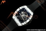 Richard Mille - RM061 Yohan Blake Unlitmate White NTPT Black Rehaut Skeleton AVF Vaucher RMUL2 Free Sprung