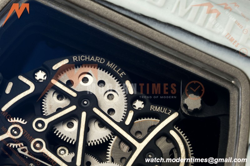 Richard Mille - RM061 Yohan Blake Unlitmate White NTPT Black Rehaut Skeleton AVF Vaucher RMUL2 Free Sprung