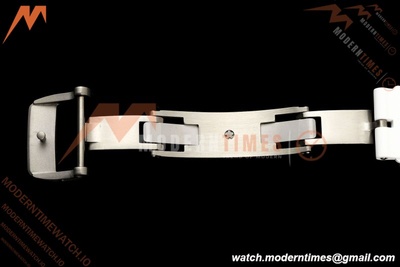 Richard Mille - RM061 Asian Limited Edition White Ceramic Wht/Grn/Yelw Skeleton UMI Free Sprung Titanium RMUL2 | 리차드 밀 - RM061 아시아 한정판 화이트 세라믹 화이트/그린/옐로우 스켈레톤 UMI 프리 스프링 티타늄 RMUL2