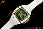 Richard Mille - RM061 Asian Limited Edition White Ceramic Wht/Grn/Yelw Skeleton UMI Free Sprung Titanium RMUL2 | 리차드 밀 - RM061 아시아 한정판 화이트 세라믹 화이트/그린/옐로우 스켈레톤 UMI 프리 스프링 티타늄 RMUL2