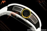 Richard Mille - RM061 Asian Limited Edition White Ceramic Wht/Grn/Yelw Skeleton UMI Free Sprung Titanium RMUL2 | 리차드 밀 - RM061 아시아 한정판 화이트 세라믹 화이트/그린/옐로우 스켈레톤 UMI 프리 스프링 티타늄 RMUL2