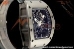 Richard Mille - RM055 Bubba Watson Boutique Grey CER/RU Black Rehaut Skeleton UMI RMUL2 Free Sprung