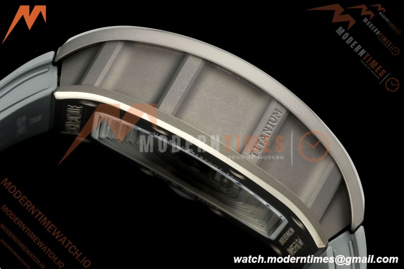 Richard Mille - RM055 Bubba Watson Boutique Grey CER/RU Black Rehaut Skeleton UMI RMUL2 Free Sprung