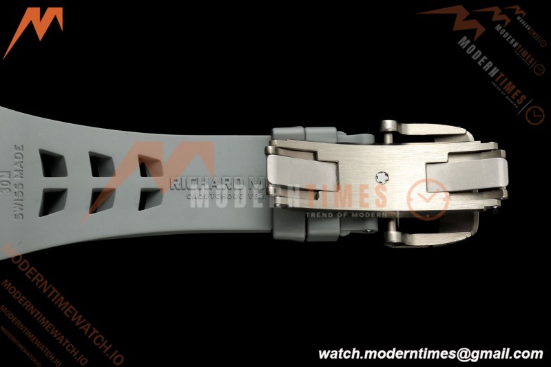 Richard Mille - RM055 Bubba Watson Boutique Grey CER/RU Black Rehaut Skeleton UMI RMUL2 Free Sprung