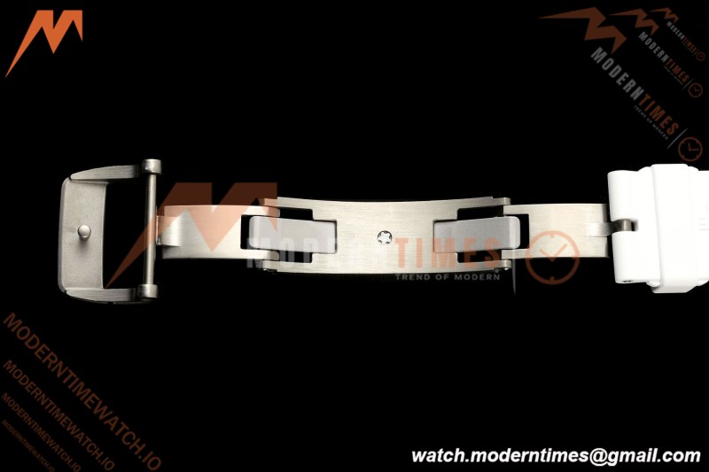 Richard Mille - RM055 Bubba Watson White CER/RU Black Rehaut Skeleton UMI RMUL2 Free Sprung