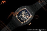 Richard Mille - RM055 Bubba Watson Asia Edition Black CER/RU BLK/RG Rehaut Skeleton UMI RMUL2 Free Sprung | Richard Mille - RM055 Bubba Watson 아시아 에디션 블랙 CER/RU BLK/RG Rehaut Skeleton UMI RMUL2 프리 스프링