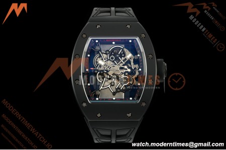 Richard Mille - RM055 Bubba Watson Asia Edition Black CER/RU Black Rehaut Skeleton UMI RMUL2 Free Sprung | Richard Mille - RM055 Bubba Watson 아시아 에디션 블랙 CER/RU 블랙 Rehaut 스켈레톤 UMI RMUL2 프리 스프링