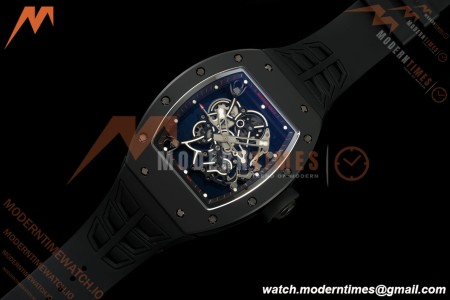 Richard Mille - RM055 Bubba Watson Asia Edition Black CER/RU Black Rehaut Skeleton UMI RMUL2 Free Sprung