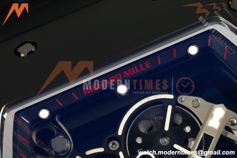 Richard Mille - RM055 Bubba Watson Asia Edition Black CER/RU Black Rehaut Skeleton UMI RMUL2 Free Sprung