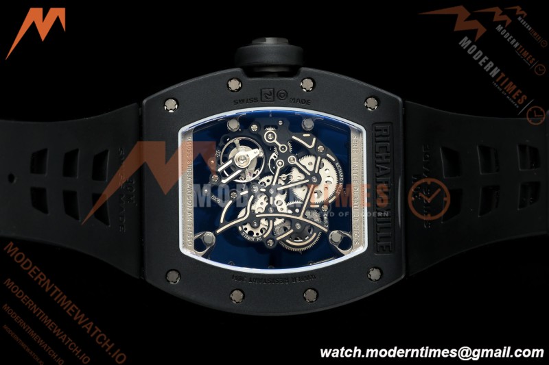 Richard Mille - RM055 Bubba Watson Asia Edition Black CER/RU Black Rehaut Skeleton UMI RMUL2 Free Sprung