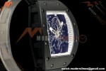 Richard Mille - RM055 Bubba Watson Asia Edition Black CER/RU White Rehaut Skeleton UMI RMUL2 Free Sprung | Richard Mille - RM055 Bubba Watson 아시아 에디션 블랙 CER/RU 화이트 Rehaut 스켈레톤 UMI RMUL2 프리 스프링