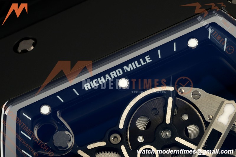 Richard Mille - RM055 Bubba Watson Black Edition Black CER/RU Black Rehaut Skeleton UMI RMUL2 Free Sprung