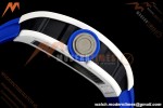 Richard Mille - RM055 Bubba Watson Japan Edition White Cer/Ru Blk/Wht Rehaut Skeleton Brushed Ribs MLF V2 RMUL2
